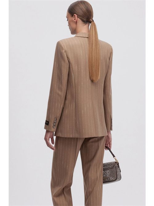 Double-breasted pinstriped jacket ERMANNO FIRENZE | D47EI010EB0MF278